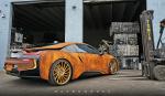 BMW i8 Austin Mahone Rusted by MetroWrapz 2016 года